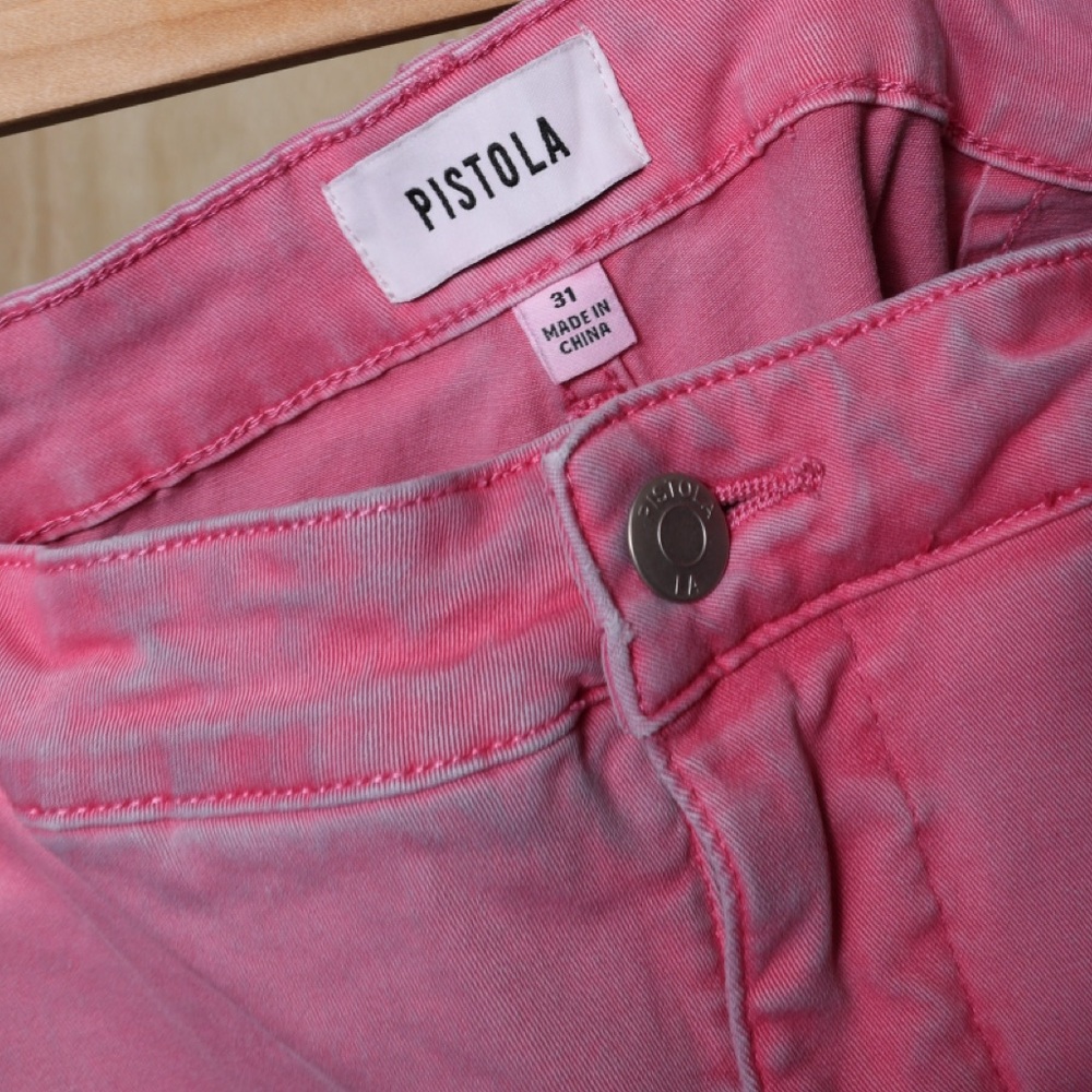 Pistola Ashton Straight‎ Leg Carpenter Ankle Pink Size 31 - Picture 4 of 4